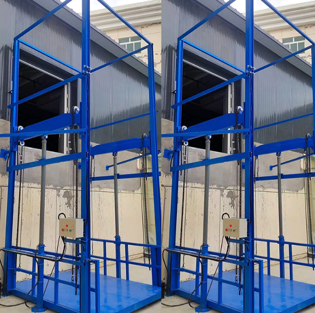 铅山导轨式升降货梯